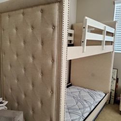 Tufted Bunk Bed