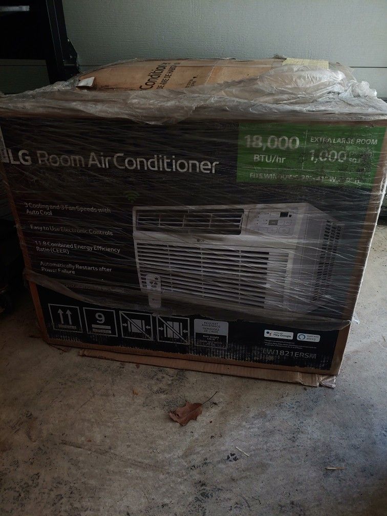 LG 18000 BTU Window air conditioner-New In Unopened Box