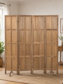 New 4-Panel Folding Privacy Screen – $39.99