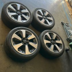 17” Rim&tires 5x100 Bolt Pattern Firm Price,,,