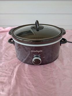 CROCKPOT Slow Cooker by Sunbeam 4-qt Model CPSCVM40-BP