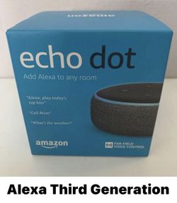 Echo dot third generation