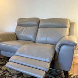 2 Leather Couch Set
