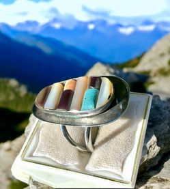 Vintage Navajo Sterling Cobblestone Ring