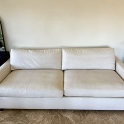 High End Linen Sofa 