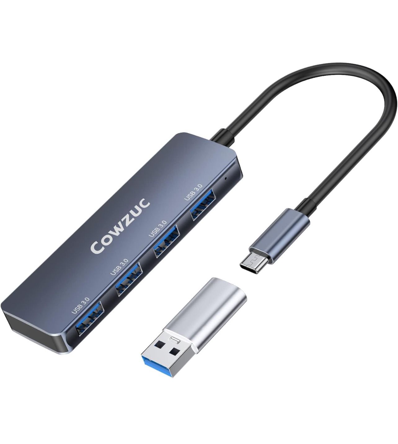 Brandnew USB C Hub 4 Ports 3.0, USB C to USB Hub, 4Ports 3.0 USB Adapter Docking Station for iMac, MacBook Pro/Air, Mac, Ipad Pro, Surface, Chromebook