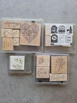 Stampin Up Stamp Sets - love and friends