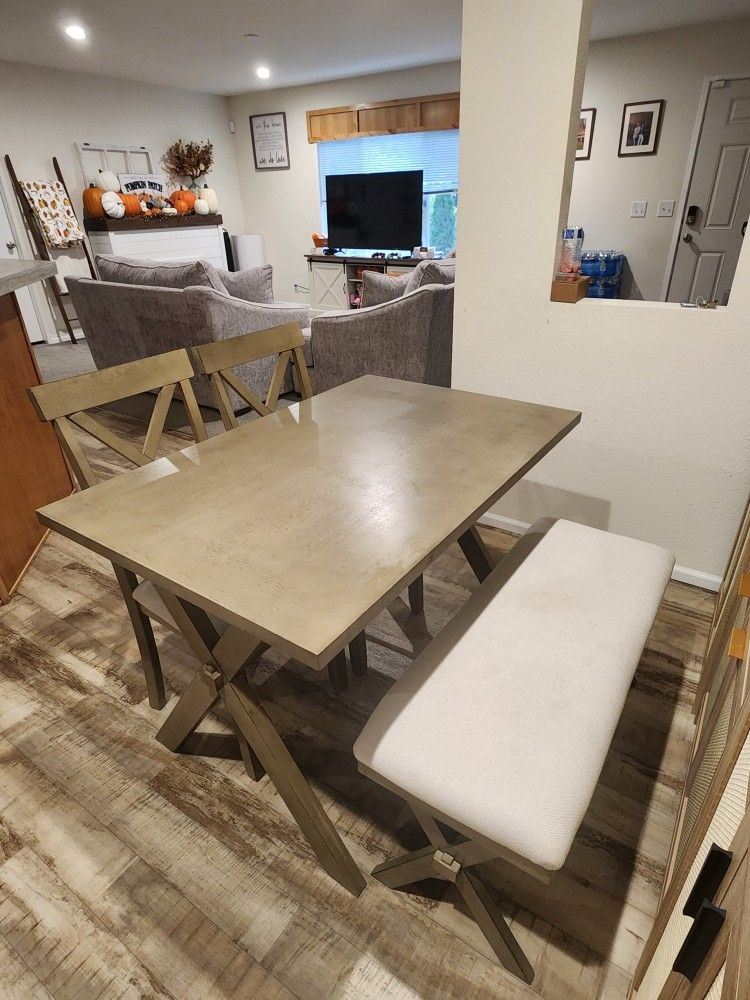 4 Seater Dinning Table Farmhouse
