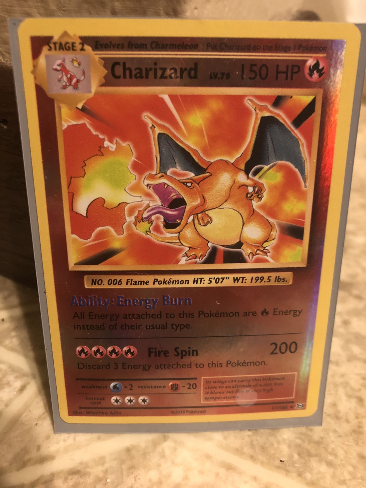 Charzard Reverse Halo