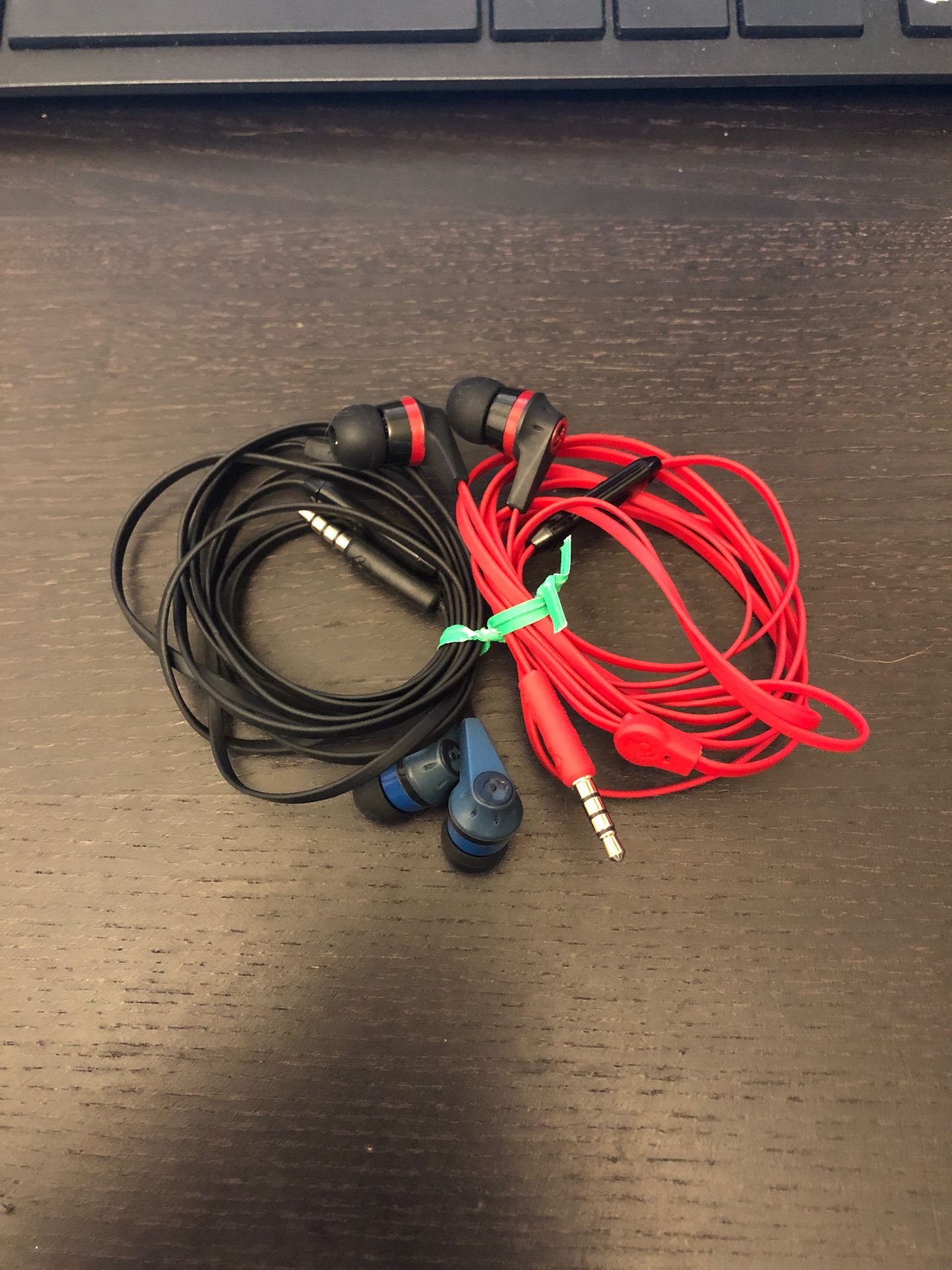 Skullcandy headphones . His and Her set