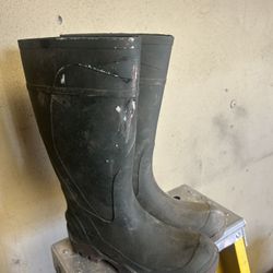 Rubber Snow Or Work Boots