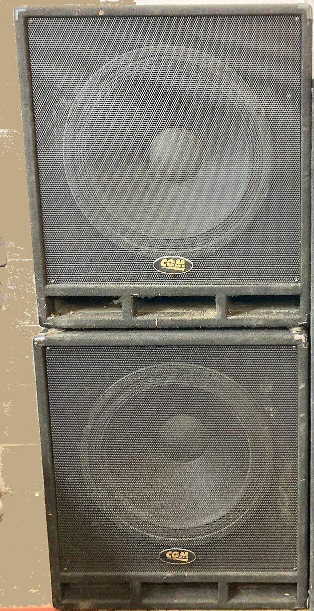 CGM speaker Cabinets, Model: ARB-118-2. 800 Watts