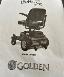 Golden Light Rider power chair