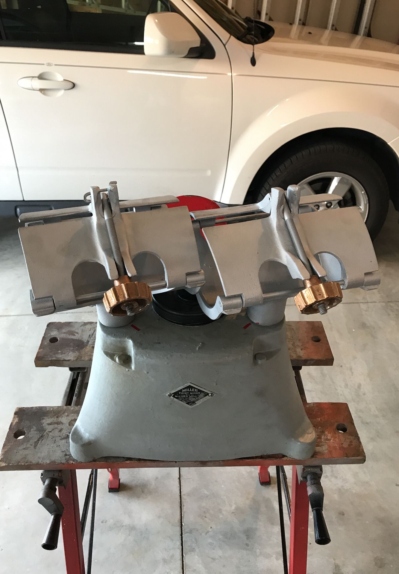 Vintage Miller Paint Mixer Shaker 1 or 2 Gallons Model F