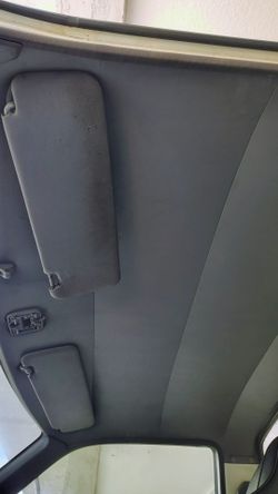 Car Headliner with Sun Visors Toyota pickup cabina sencilla