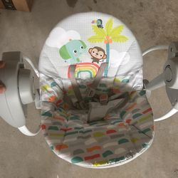 Baby swing & baby sitter 