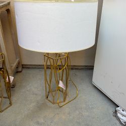 gold restoration lamp