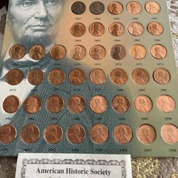 50 Years Of Lincoln Pennies 