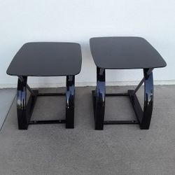 2 Side Tables 19 W x 25 D x 22 H Inches 