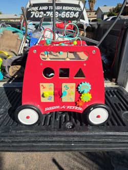Radio Flyer Kids Walking Toy Cart