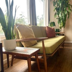 Pair of 1960's Mid-Century Modern Mosaic Tile-Topped End Tables