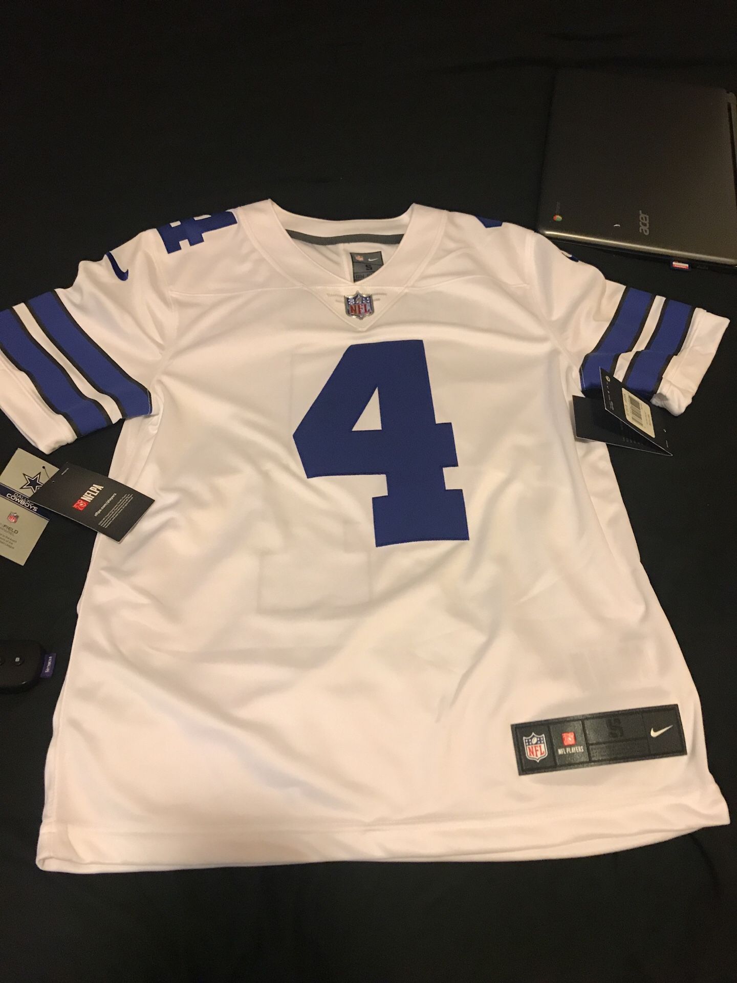 Cowboys jersey (real cowboys jersey)Prescott