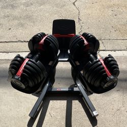 Bowflex Weights, Stand, & Bench - Only $545!  Retails for $828 + Tax.