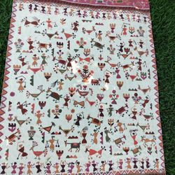 Hand Embroidered Rug/Tapestry