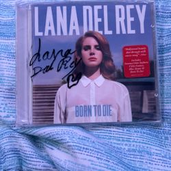 Signed Lana Del Rey CD