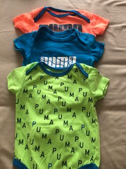 Baby boy 3-6 months Onesies Puma