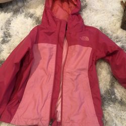 North Face Girl’s Rain Jacket Size Xs Tp ( 6 ) 