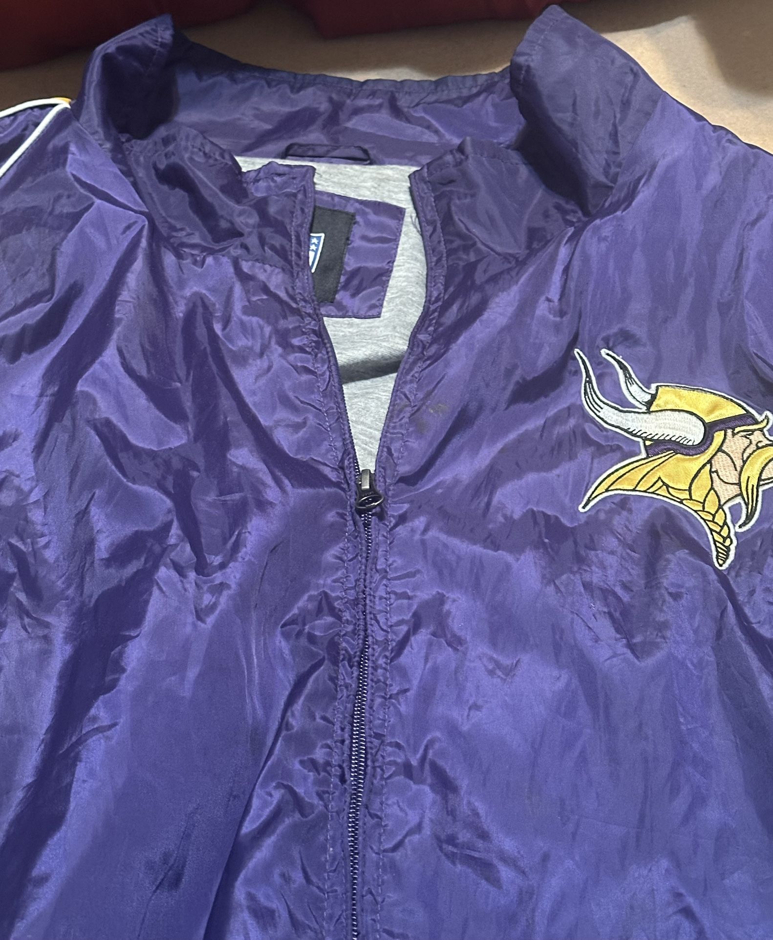 Minnesota Vikings windbreaker jacket