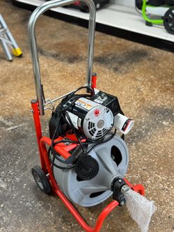 RIDGID K-400 DRAIN CLEANING DRUM MACHINE USED