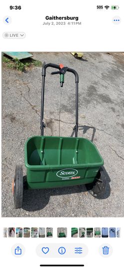Scotts Turf Builder Classic Drop Spreader the Scotts AccuGreen 3000