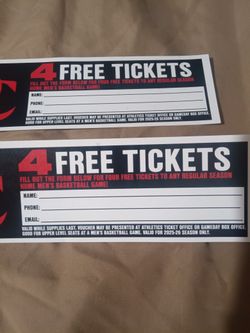 2  Davidson College Tickets