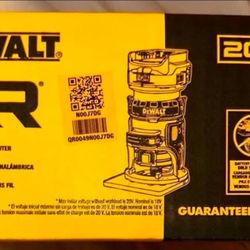 Dewalt XR 20V DCW600B Router Brand New! 