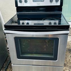 Stove Stainless Steel Whirlpool 