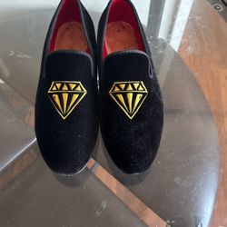 diamond suede Dress Shoes