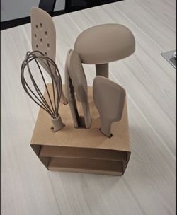 6 Piece Silicone Utencils