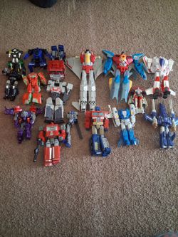 Transformers lot (incomplete)