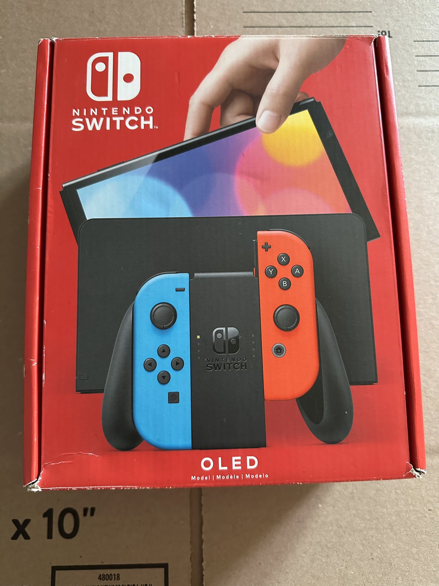 Nintendo Switch OLED Blue And Red $280 OBO