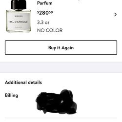 Byredo Bal D'Afrique NEW