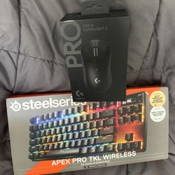 Apex Pro TKL Wireless Gen 3 + G Pro Superlight 2