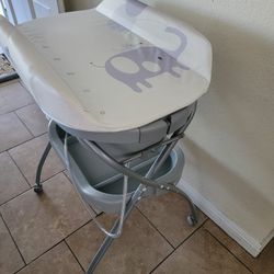Brand New Baby Shower Tub And Changing Table 