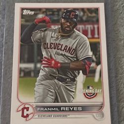 2022 Topps Opening Day #24 Franmil Reyes Cleveland Guardians