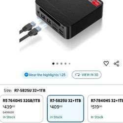 Bosgame Mini Pc 1tb 32g Ram