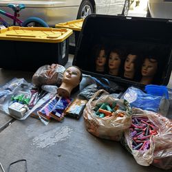Hair Stylist Accessories (Mannequin, etc)