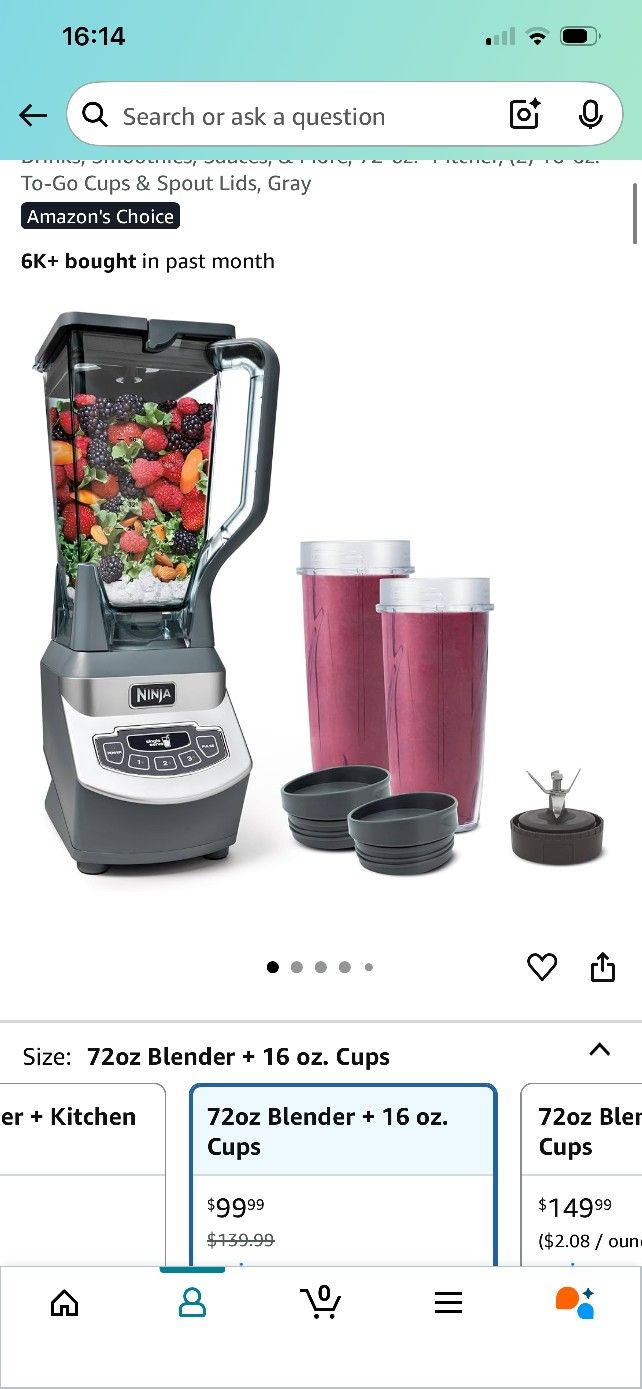 Ninja BLENDER ALL NEW