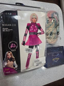 M3gan 2.0 Light-up Girls Halloween Costume
