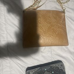 Purses and wallets and backpack 